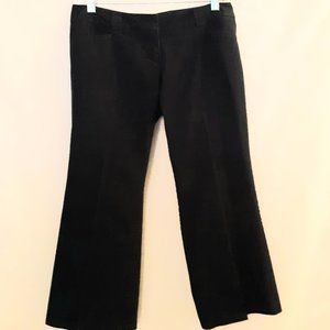 New York and Company Permapleats Dark Wash Denim Officecore Dress Jeans